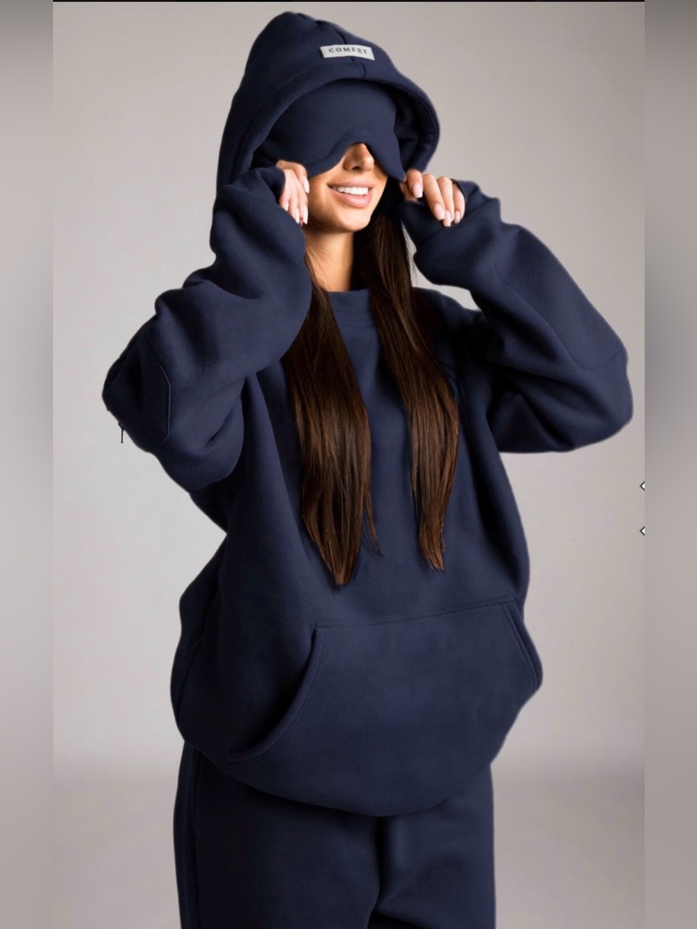 Travel Comfrt hoodie xs